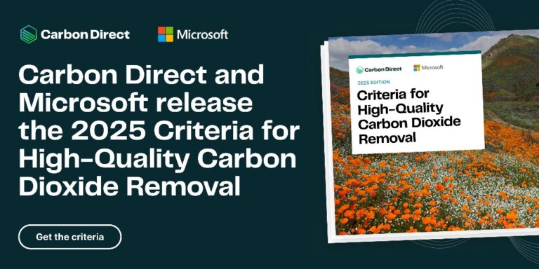 「質の高いCO2除去」に海洋CDRを初導入　Carbon Directとマイクロソフトが2025年版策定