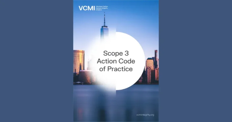 VCMIがリリースした Scope 3 Action Code of Practiceとは?Scope3へのカーボンクレジット適用指針をわかりやすく解説