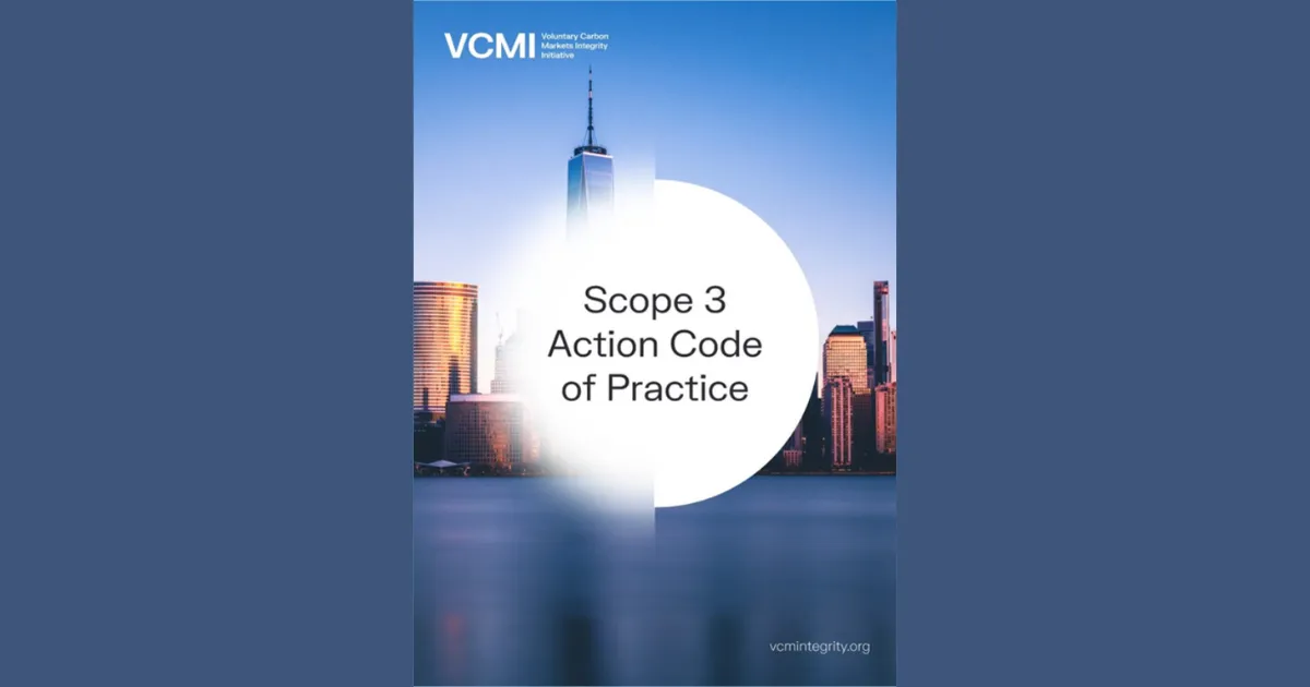 「VCMIがリリースした Scope 3 Action Code of Practiceとは？Scope3へのカーボンクレジット適用指針をわかりやすく解説」のアイキャッチ画像