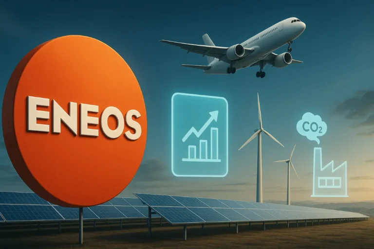 ENEOSが描く脱炭素戦略、SAFや再エネ、CCSへの投資注力