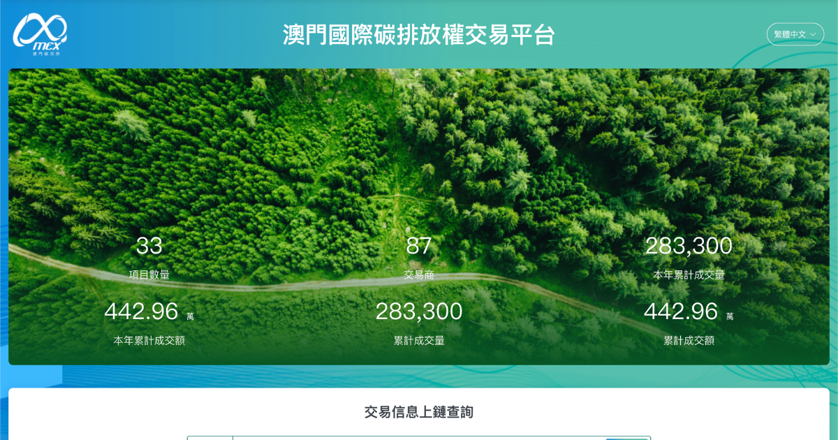 「世界最大級の「カーボントレーディング・ブロックチェーン」始動　ユンフォン系とマカオ取引所、カーボンクレジットの信頼性向上へ」のアイキャッチ画像
