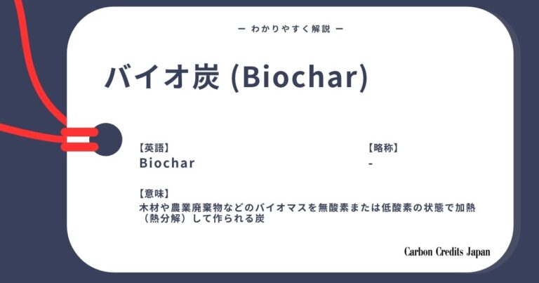 バイオ炭とは？わかりやすく解説｜What Is Biochar?