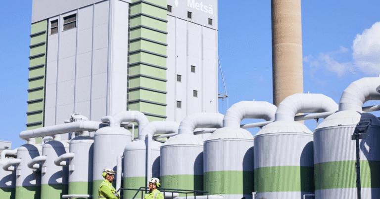 Metsaが炭素回収(CCS)実証を開始　製紙工場副産物「CO2」の活用可能性を調査