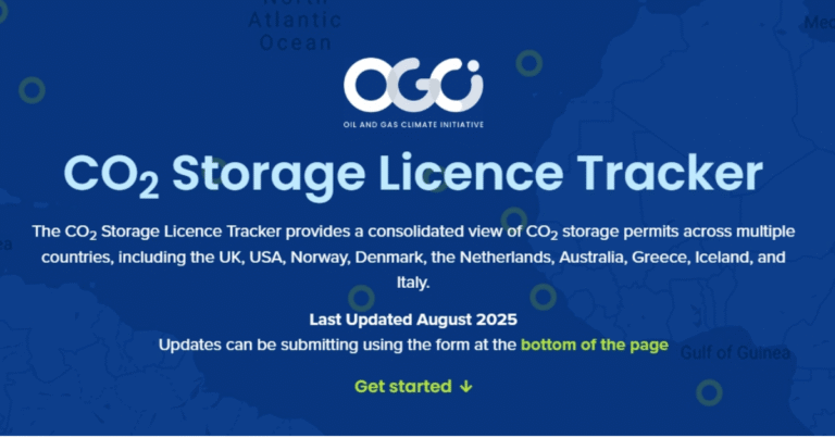 OGCIがCO2貯留ライセンスを可視化　世界9カ国の許認可を統合する新トラッカー公開