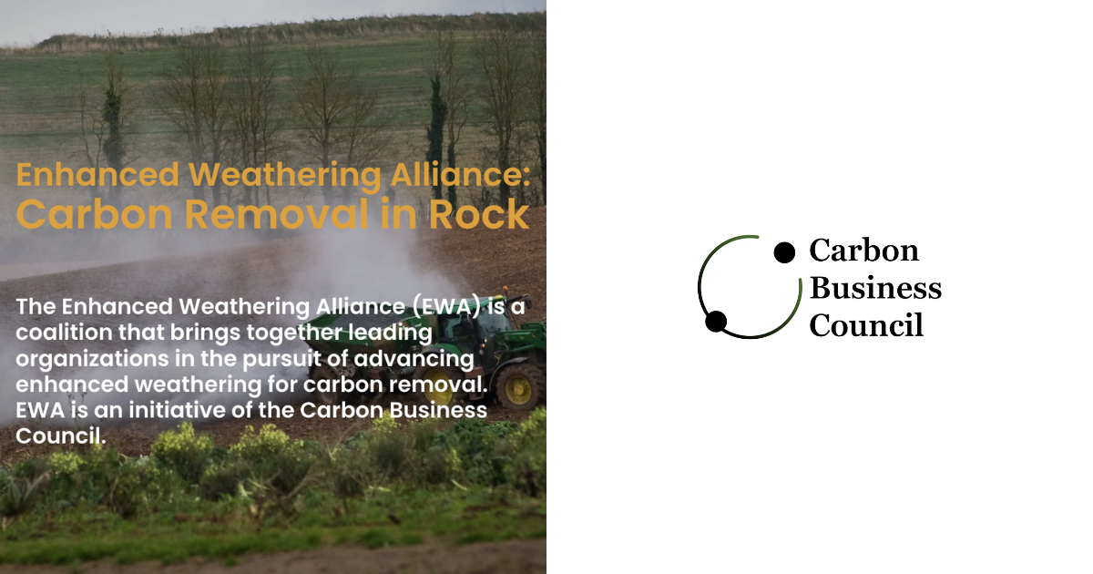 「強化風化アライアンスが活動拡大へ 「科学的整合性と透明性で炭素除去を加速」」のアイキャッチ画像