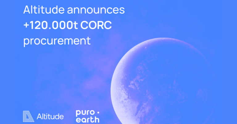 Altitude　西アフリカで12万トンの「バイオ炭由来CORC」を追加取得　高品質CDR拡大へ資金供給を強化