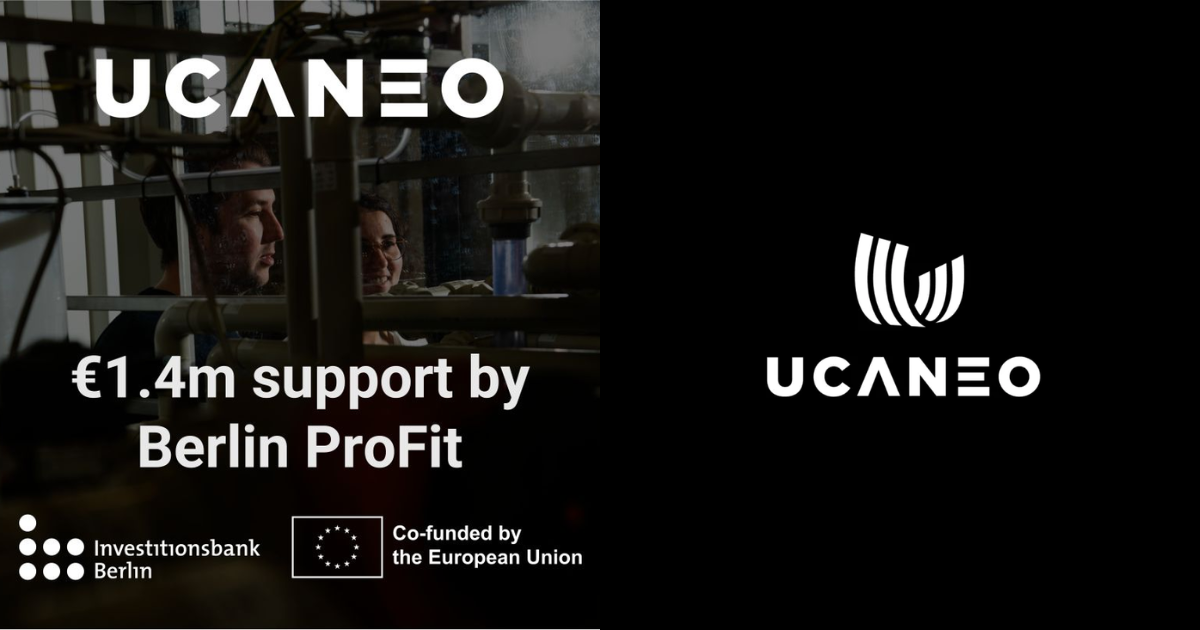 「Ucaneoが欧州連合支援で2.2億円の資金調達　ベルリンで電気化学式DAC実証プラント建設へ」のアイキャッチ画像