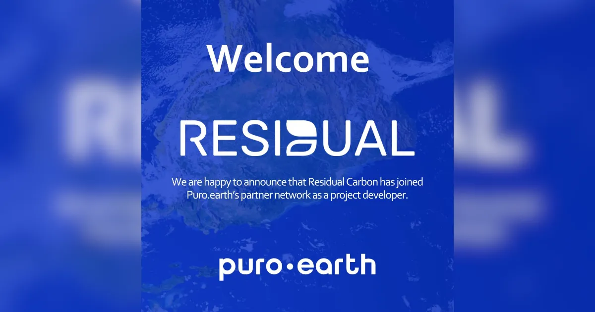 「バイオマスCDR”を次の投資対象に引き上げる戦略的連携が始動　Residual × Puro.earthが提携」のアイキャッチ画像