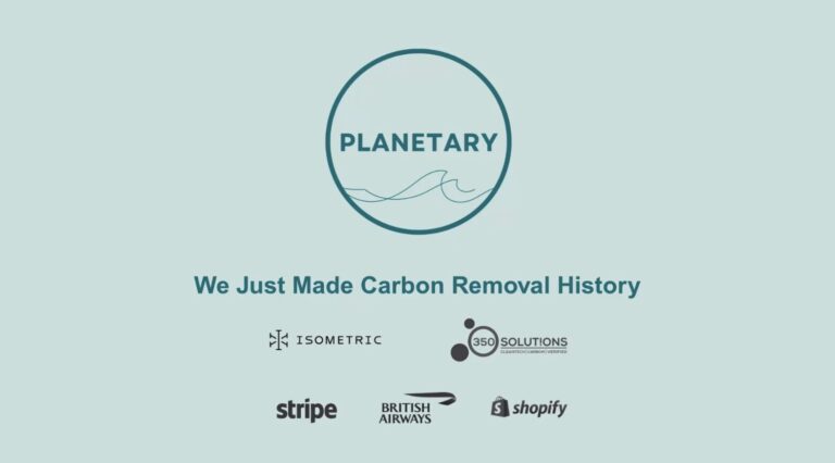 世界初「OAEクレジット」625トン発行　IsometricがPlanetary事業を認証