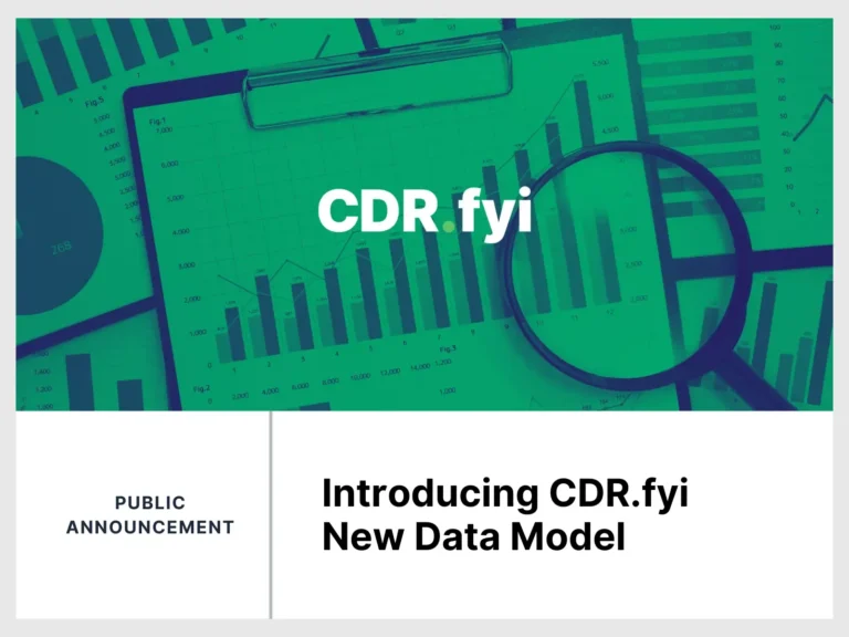 CDR.fyi、新たなデータモデルで契約〜償却までをトレース可能に　CDRマーケットの透明化を推進する