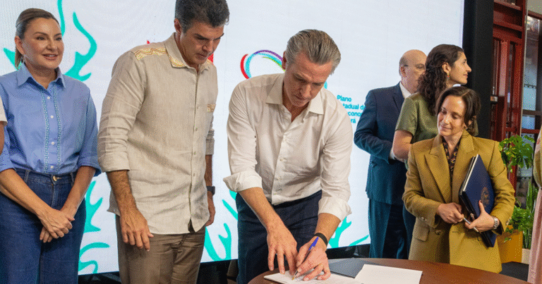 「気候変動を軽視する米連邦政府不在」を好機に　カルフォルニア州知事、トランプ批判&COP30で新協定署...