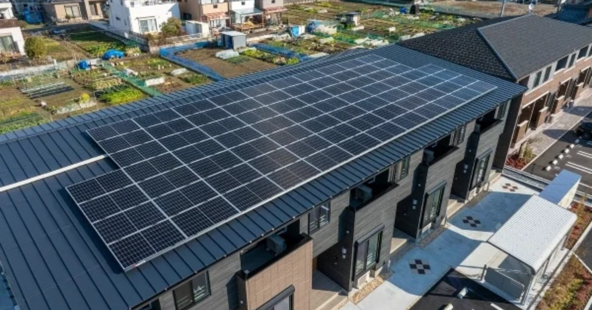 「「大東建託の賃貸住宅発電」をJ-クレジット化、サプライチェーンに「市場価格の8割」で供給しScope3削減へ」のアイキャッチ画像