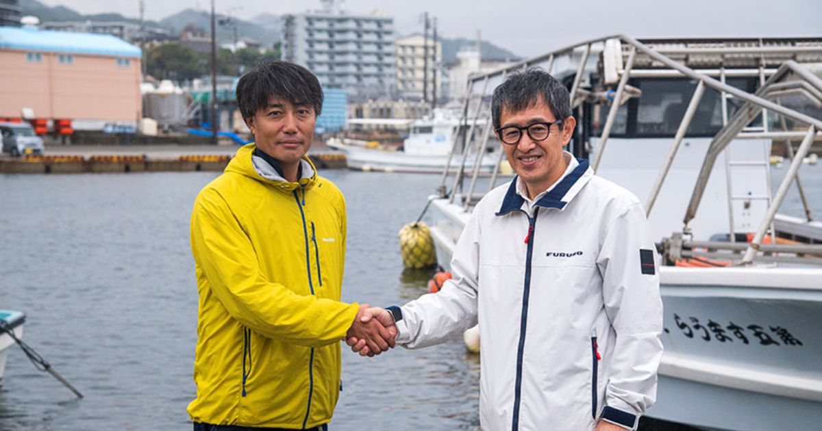 「「海中の炭素固定を科学的に裏付け」古野電気、須磨海岸沖で藻場モニタリング技術を投入」のアイキャッチ画像