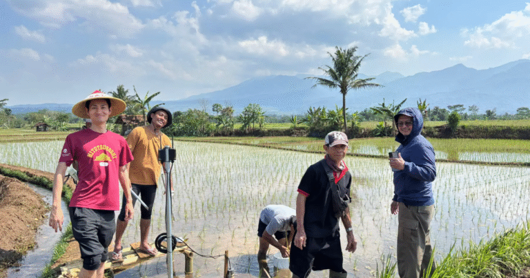 インドネシアで「SRI稲作」カーボンクレジット創出へ　Jizoku、IPB・UNPADと連携開始