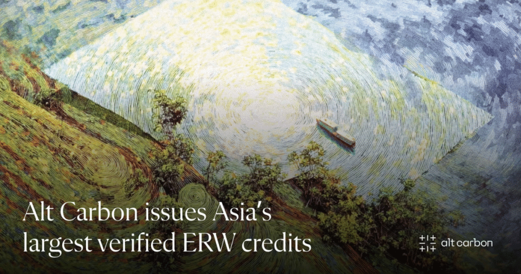 三井船舶、アジア最大のERWオフテイク契約のカーボンクレジット発行　インドのアルトカーボンがIsometricでの発行