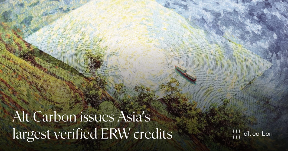 「三井船舶、アジア最大のERWオフテイク契約のカーボンクレジット発行　インドのアルトカーボンがIsometricでの発行」のアイキャッチ画像