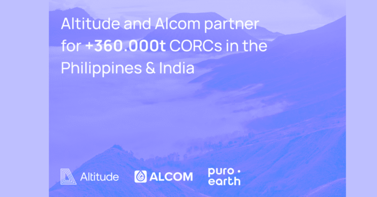 アジア最大規模のバイオ炭カーボンクレジット契約　Altitudeが印・比で36万トンの調達権確保