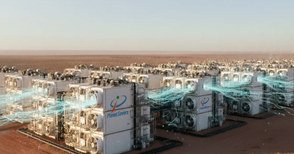 DAC技術で豪州の大規模貯留層を活用　Planet SaversがCO2除去で覚書締結