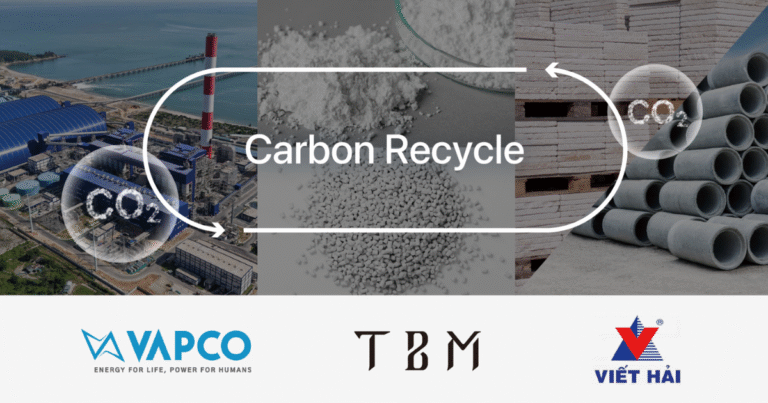 TBMがCO2から新素材を生産　ベトナムの火力発電所と連携しクレジット創出