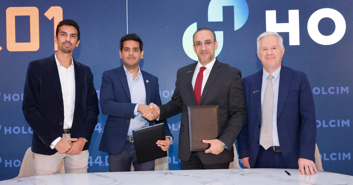 「Holcimと44.01「セメント起源CO2の鉱物化」に着手　UAEで世界初の実証プラント稼働へ」のアイキャッチ画像