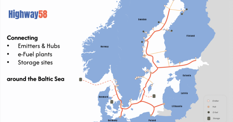 英・スウェーデンがバルト海に巨大CO2輸送網を構築へ　「Highway58」で産業脱炭素化を加速