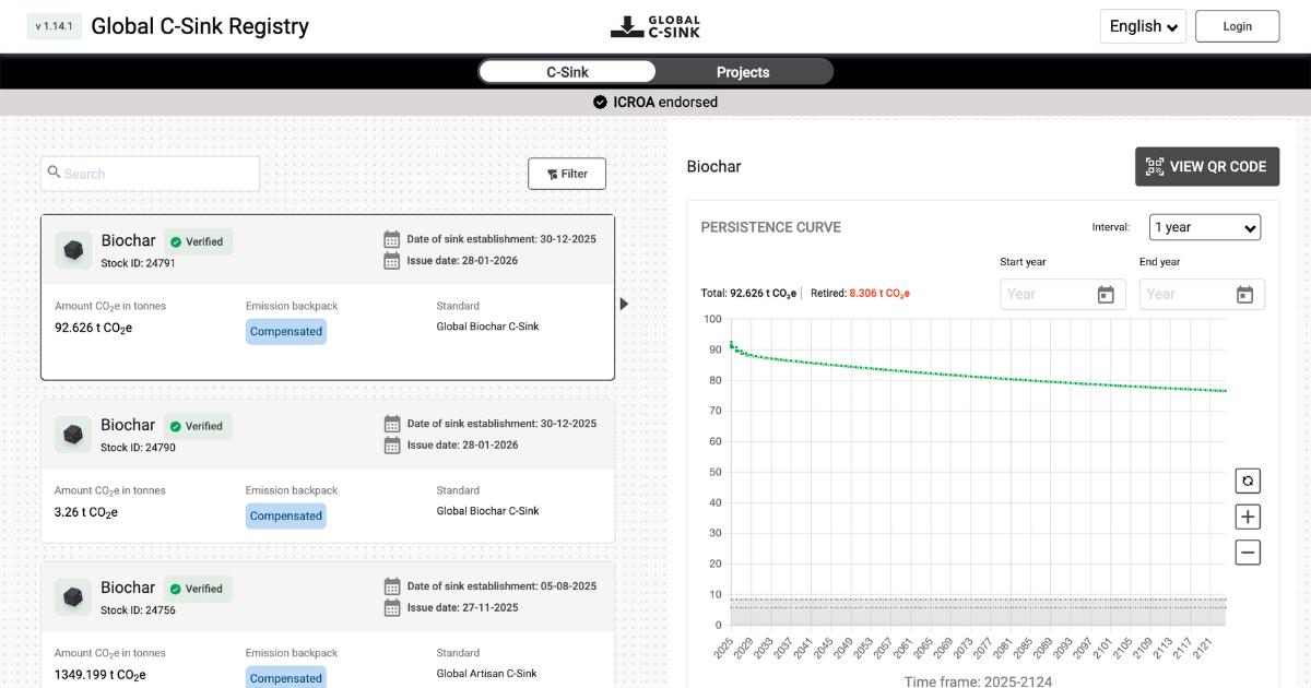 「高品質CDRの普及へ「Global C-Sink Registry」がCORSIA申請　バイオ炭活用の航空業界進出を加速」のアイキャッチ画像