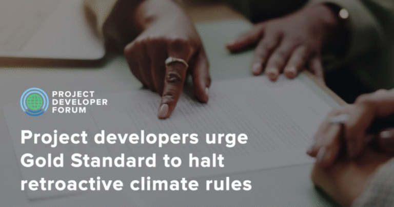パリ協定準拠ルールの「遡及適用」に警告　カーボンクレジット創出者団体がGold Standardへ異議