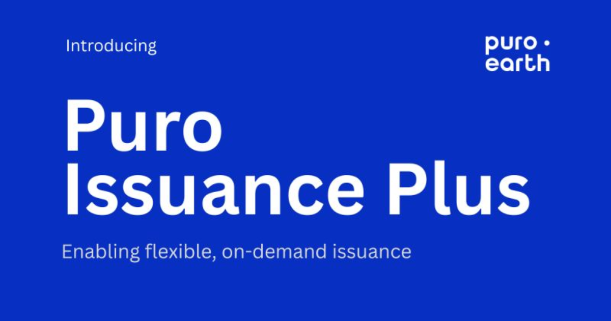 「カーボンクレジットの「発行サイクル」を劇的に短縮　Puro.earthが大手向け新サービス提供」のアイキャッチ画像