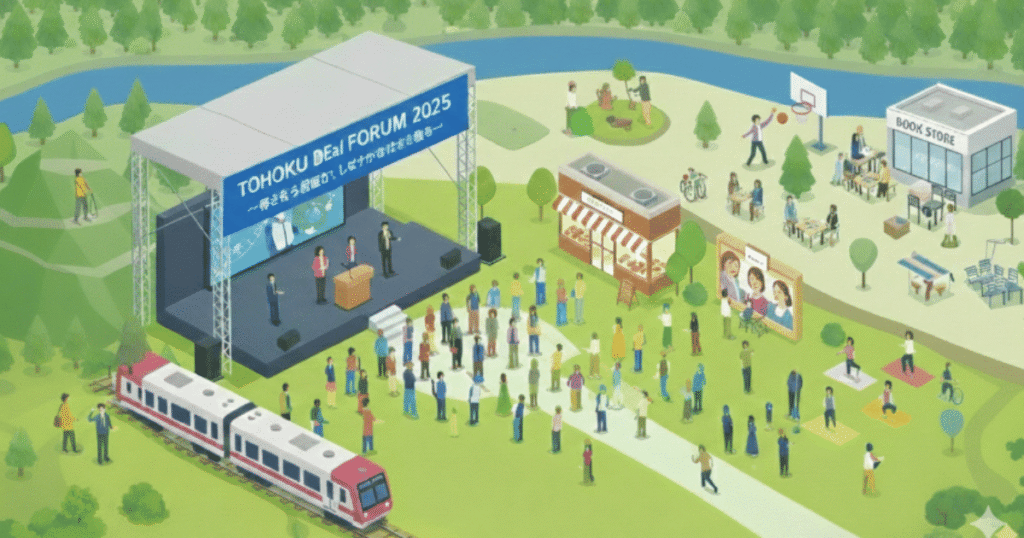 地方イベントに「カーボンクレジット」実装の波　東北DE&Iフォーラムが2トン分の排出をカーボンオフセット