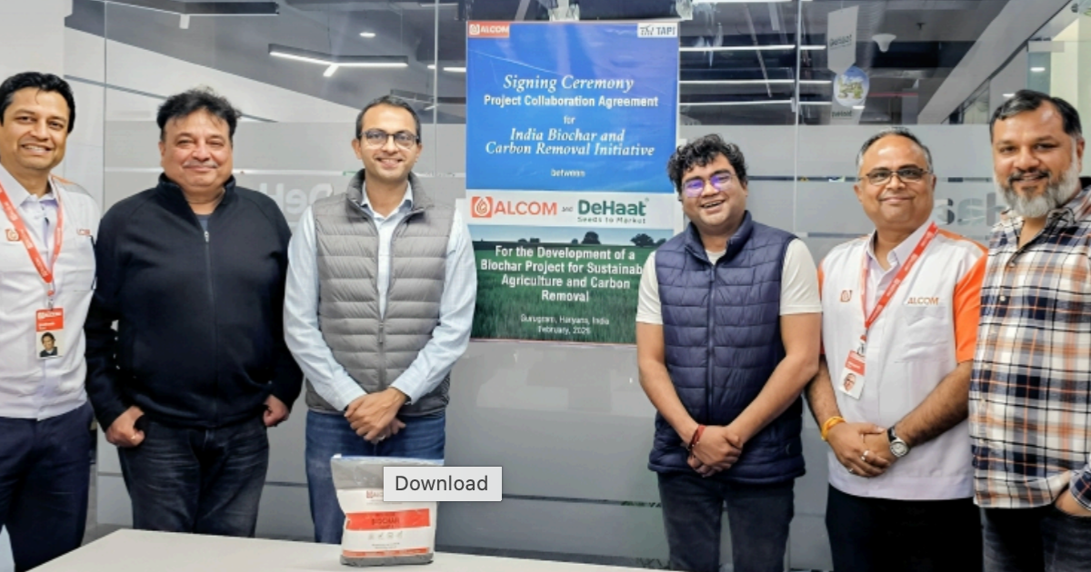 「インド農業由来のCDRを大規模化　15拠点・100万トン規模のバイオ炭プロジェクト始動」のアイキャッチ画像