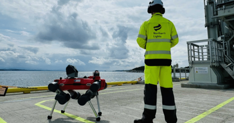 ノルウェー・ノーザンライツCCS施設に四足歩行ロボット配備、貯留系CDRのMRVと運用経済性を同時に再定義