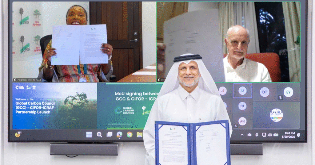 GCC、CIFOR-ICRAFと高品質NbS拡大で提携　ICVCM承認を背景にグローバルサウス標準の足場固め